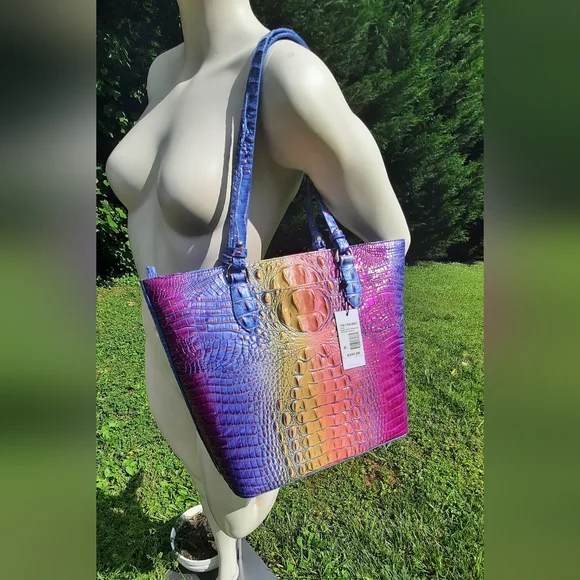 NWT Brahmin Ellen tote magic ombre